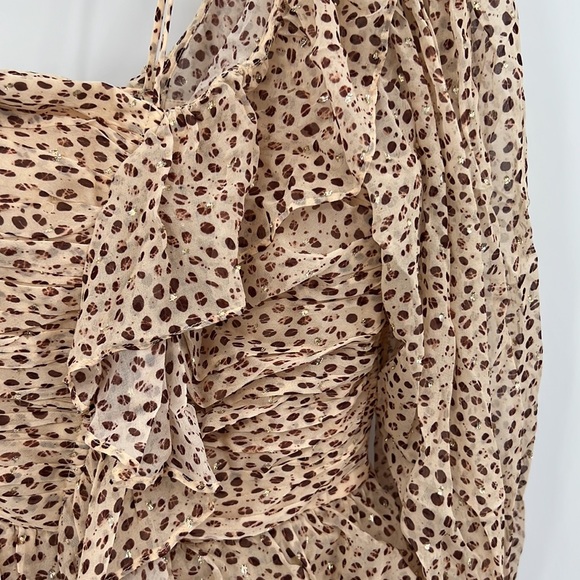 ❌SOLD❌ Ulla Johnson Hazel Gown in Leopard Ikat Dot - Picture 10 of 15